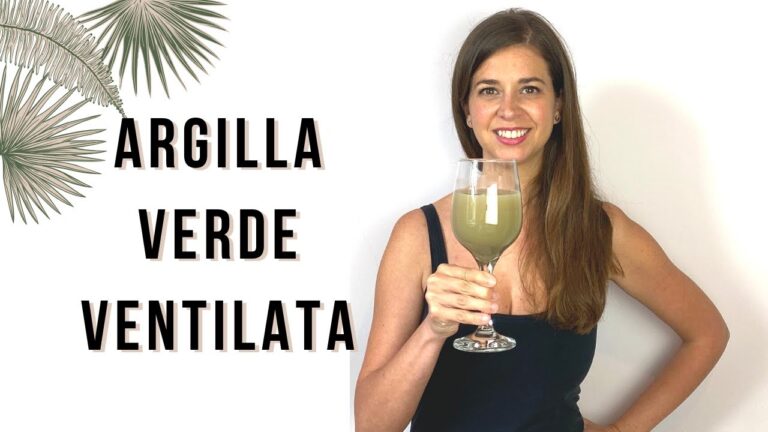 Benefici e Usos del Bere Argilla Verde Ventilata