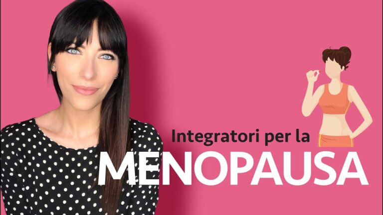 I migliori integratori per affrontare la menopausa